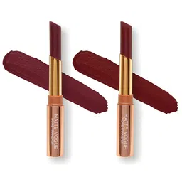 ME-ON Set of 2 Matte Vogue None-Transfer Lipsticks - Shade 11 & 12 image 2