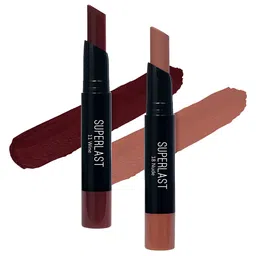 ME-ON Set of 2 Superlast Matte Lipstick - Shade 11& 18-26