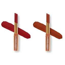 ME-ON Set of 2 Matte Vogue None-Transfer Lipsticks - Shade 14 & 16-39