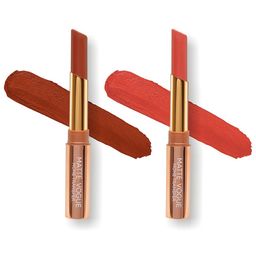 ME-ON Set of 2 Matte Vogue None-Transfer Lipsticks - Shade 16 & 18 image 2