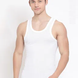 CAVENDERS Men Pack Of 5 Pure Cotton Undershirt Vests White Premium quality Dno-v439st-image-95