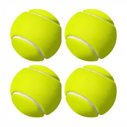 HackerX 4Pcs Fuzzy Sports Tennis Ball-35