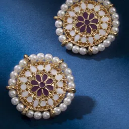 Kalakrith Milano Contemporary Studs Earrings-25