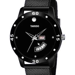 TARIDO Men Embellished Dial & Bracelet Style Straps Analogue Watch TD_1812SL01-picture-10