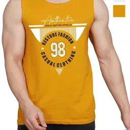 WOOSTRO Men Typography Printed Round Neck Cotton Slim Fit T-shirt-image-15