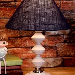 foziq  White Solid Table Lamps-23