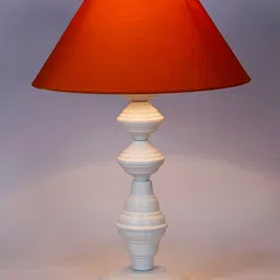 foziq White Solid Metal Table Lamp With Shade-22
