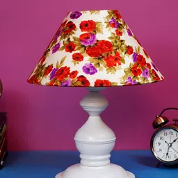 foziq White Solid Metal Table Lamps With Shade-image-85