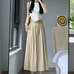 DressBerry Flared Maxi Skirt-image-30