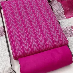 KALINI Unstitched Dress Material-21