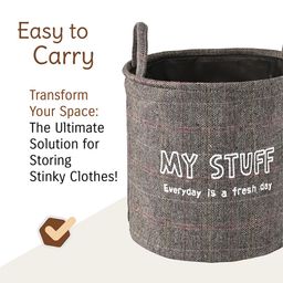 Kuber Industries Grey Set of 4 Regular Multi-Utility Organisers image 3