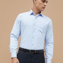 CODE by Lifestyle Spread Collar Cotton Formal Shirt-image-77
