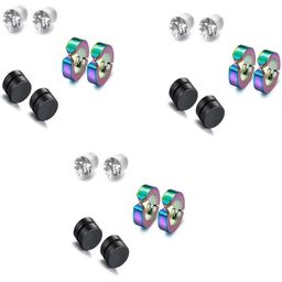 shobhram Set Of 3 Metal Circular Studs-30