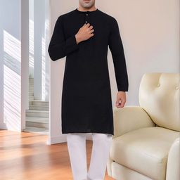 Moda Rapido Men Regular Pure Cotton Kurta with Pyjamas-image-86