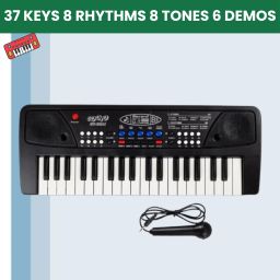 Piano Keyboard, Portable Electronic Toy With Mic, 37 Keys 8 Tones For kidsT243 Piano Keyboard, Portable Electronic Toy With Mic, 37 Keys 8 Tones For kidsT243 Analog Portable Keyboard-image-57