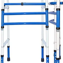 Light Weight Height Adjustable Foldable wr 76 Walker for Adult & Old Age People Walking Stick-picture-16