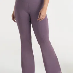 Hunnit Zen Flared High Waist Gym Tights-image-25