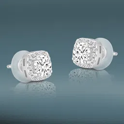 Peora Silver Plated Cubic Zirconia Studded Studs-image-25