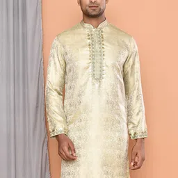 MAAHI FABS Men Thread Work Kurta image 1