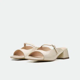 Oroh Solid Leather Block Sandals-54