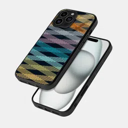macmerise Geometric Printed iPhone 16 Pro Max Bumper Case Mobile Accessories-picture-12