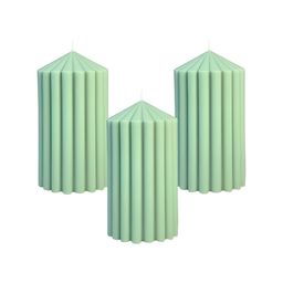 atorakushon Green 3 pieces Pillar Candle-20
