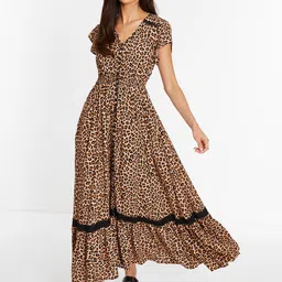 QUIZ Women Animal Printed Maxi Dress-picture-21