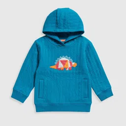 mothercare Boys Embroidered Hooded Sweatshirt-image-63