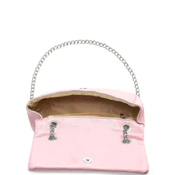 Fastrack Textured PU Bucket Sling Bag with Quilted image 2