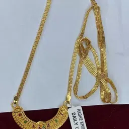Anshenterpris Gold-Plated Mangalsutra-picture-35