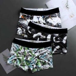 marlin blue Pack of 3 Printed Men Trunk image 2