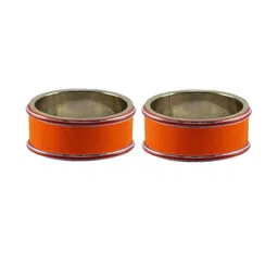 Vidhya Kangan Women Orange Bangle-image-24