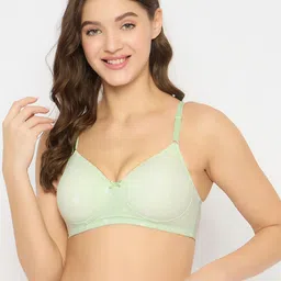 Clovia Women Polka Dot Printed Full Coverage Lightly Padded T-shirt Bra-image-74