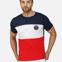 ALARM Men Printed Applique T-shirt-71