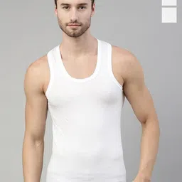 CAVENDERS Pack Of 3 Scoop Neck Pure Cotton Basic Vests - C77=-SWIFT---3---85-image-40