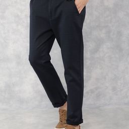 Crimsoune Club Men Smart Slim Fit Trousers-image-68