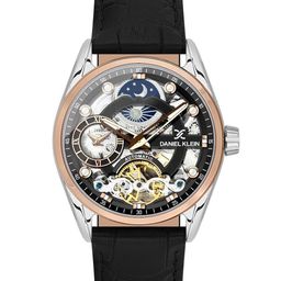 Daniel Klein Men Printed Dial & Leather Straps Analogue Watch DK.1.13856-5-57