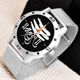 JUST LIKE Men Printed Dial & Stainless Steel Bracelet Style Straps Analogue Watch-38
