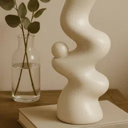 GLOBALLY INDIAN Muse Flow Sculptural Vase-image-6