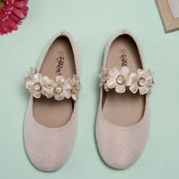toothless Girls Textured Ballerinas Flats-43