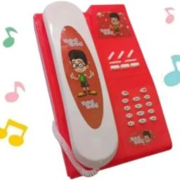 Kids Music & Lighting Landline Telephone For Baby Toy 3+ Age (Random color)-47