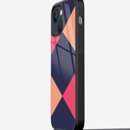macmerise Geometric Printed iPhone 13 Back Case Mobile Accessories-image-32