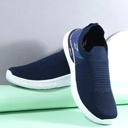 ZENG Men Mesh Slip-On Non-Marking Sports Shoes-34