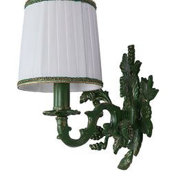 Fos Lighting Green & White Textured Frustum Shaped Wall Lamp-image-32