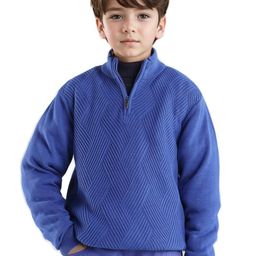 RARE ONES Boys Cotton Henley Neck Long Sleeves Pullover-picture-6