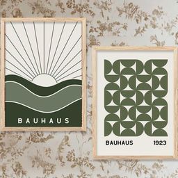 WALLLANE Brown 1 Piece Wood Abstract Wall Paintings-image-67