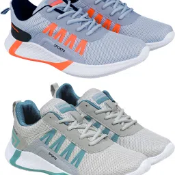 Combo Pack of 2 Casual Shoes Sneakers For Men-image-97