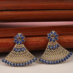 Anouk Triangular Studs Earrings-16