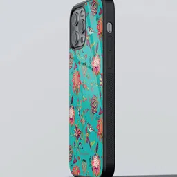 macmerise Floral Printed iPhone 12 Pro Max Back Case Mobile Accessories-picture-13