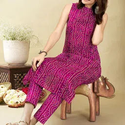 Anouk Printed Top & Trouser Co-Ord Set image 1